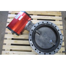 DN 450 PN 10 Warex stainless steel . Butterfly Valve. Used.